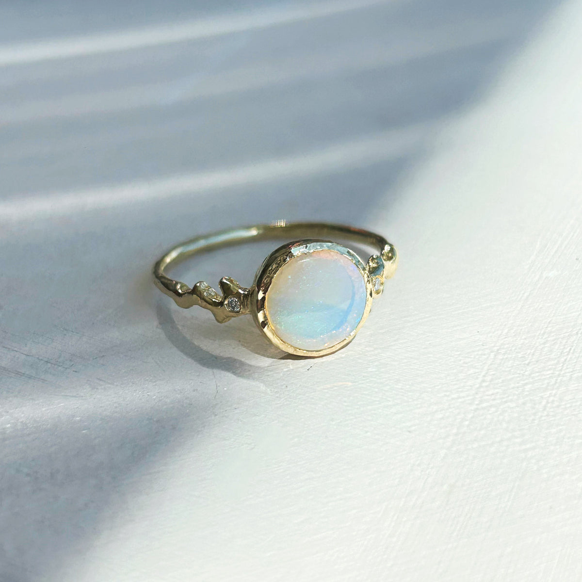 Opal Morro Moon Ring (Final Sale)