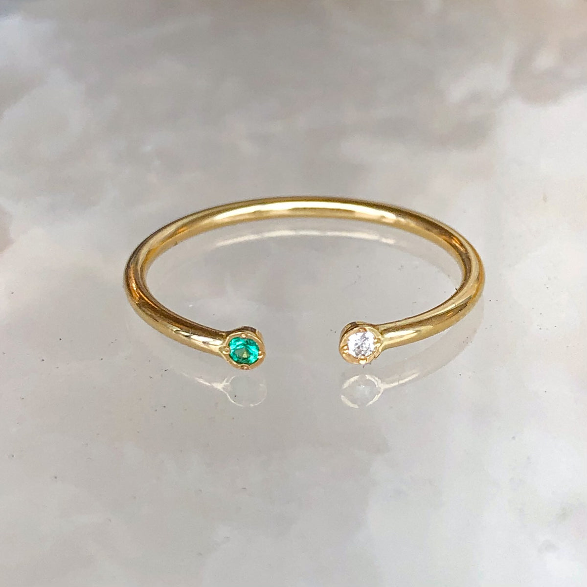 Dual Birthstone Stacker (Final Sale)