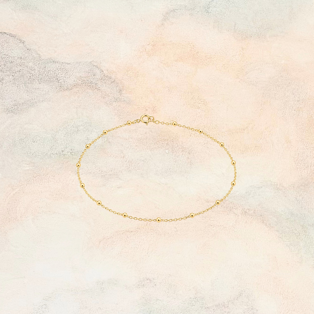 Second Chance, Dainty Saturn Bracelet (Final Sale)