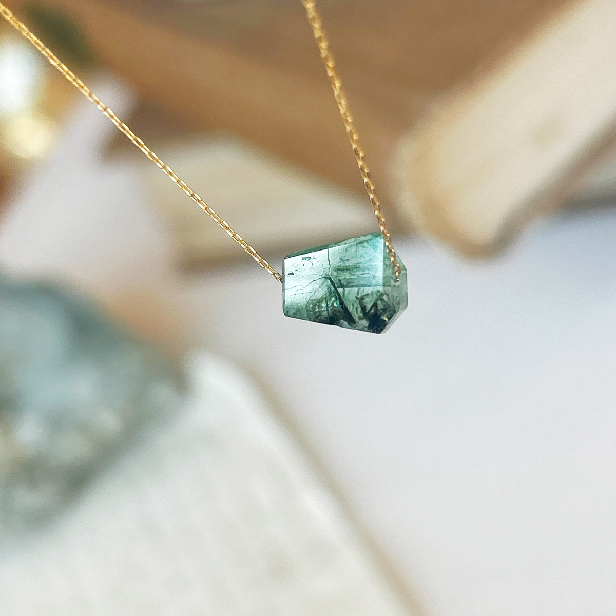 Lurline Emerald Necklace