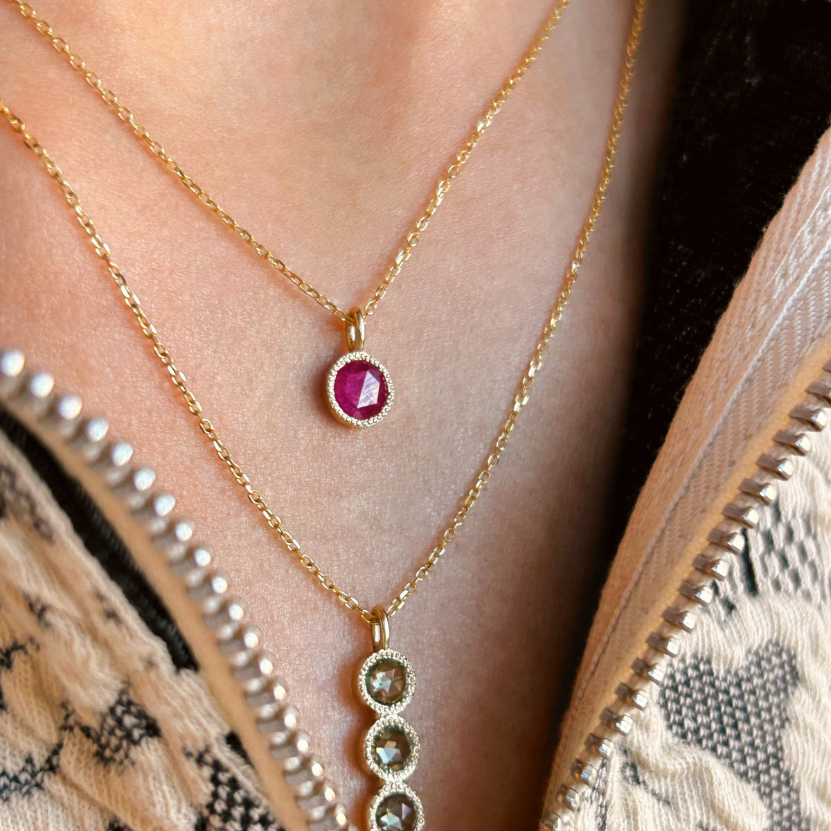 Ruby Aria Necklace