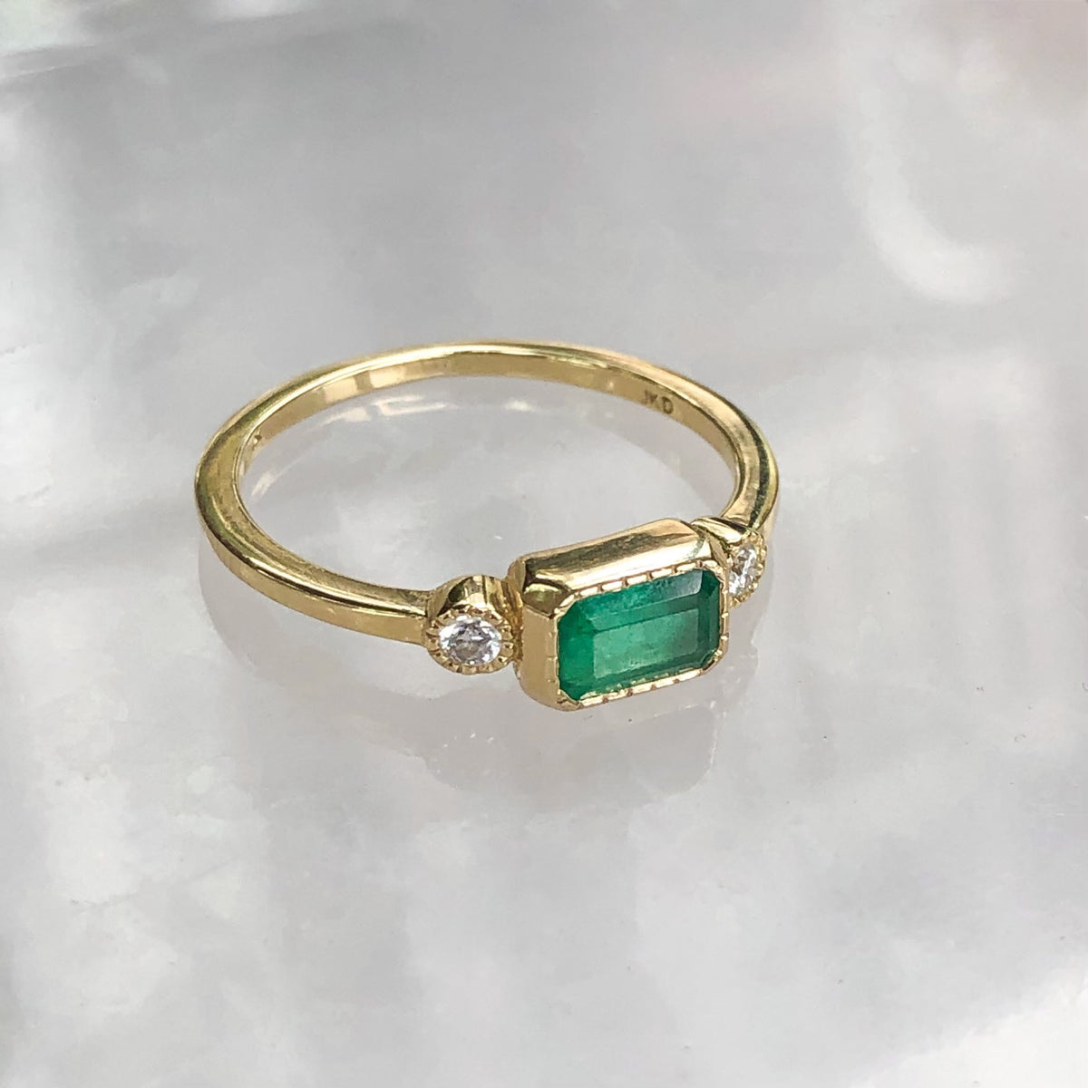 Lexie, Emerald Ring