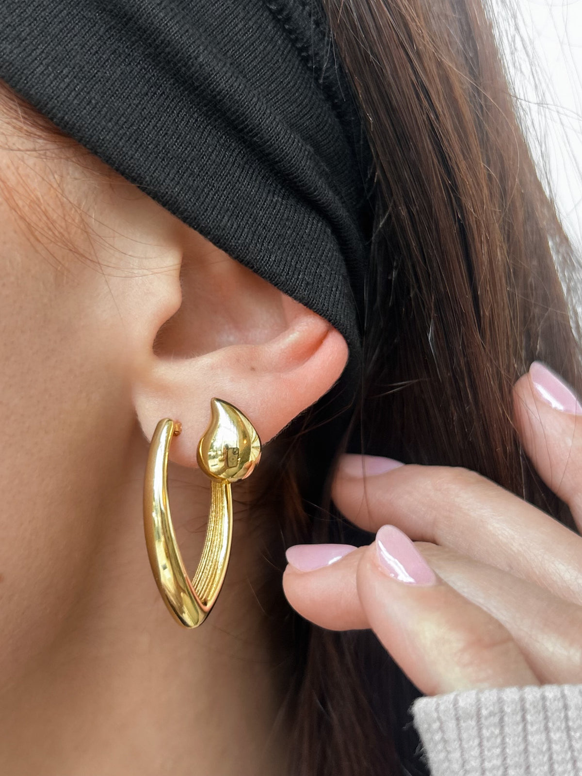 Talon, Sculptural Hoops