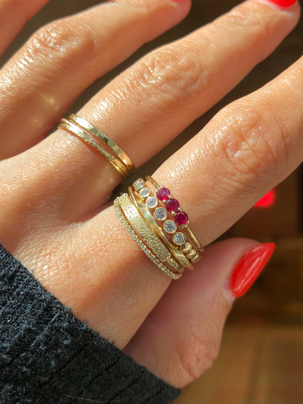 3s, Triple Ruby Ring