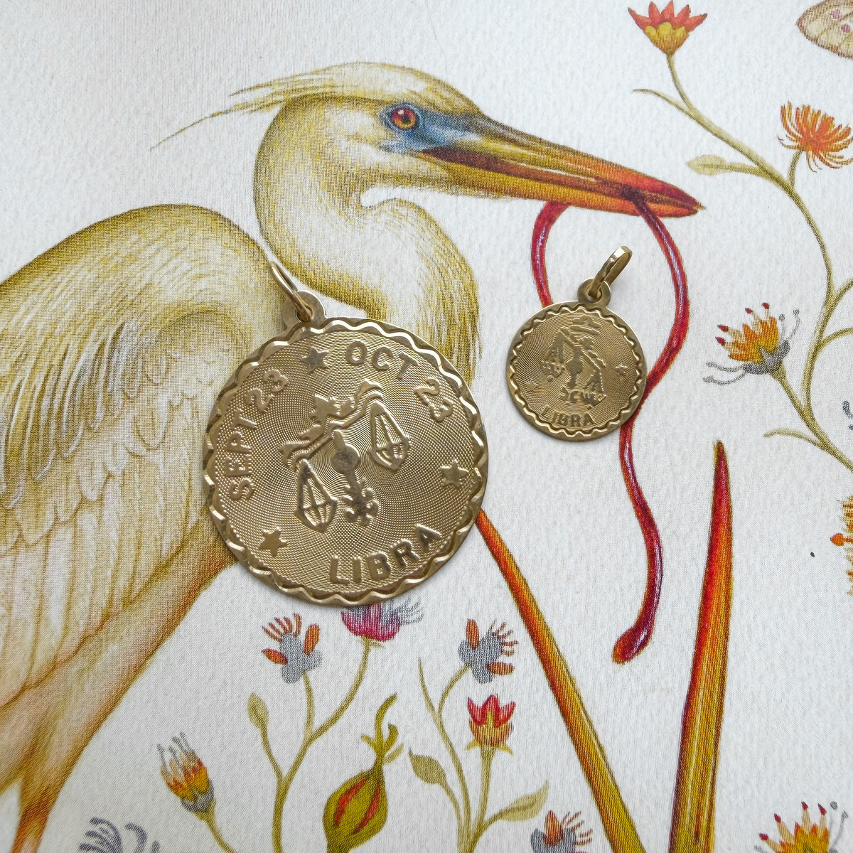 Of Balance, Vintage Libra Charms
