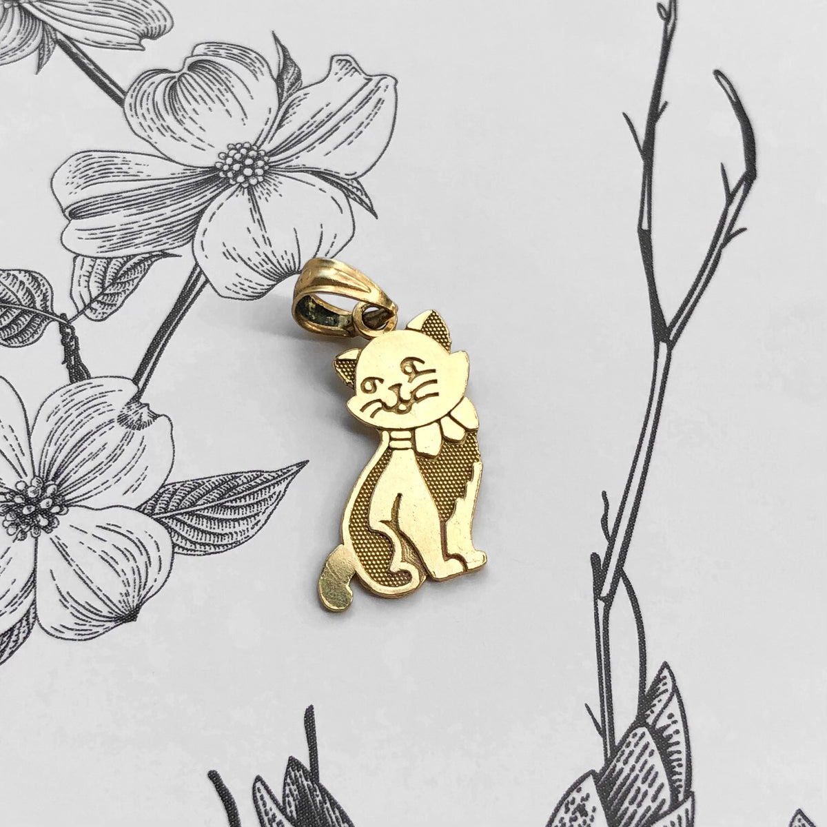 Aristocat, Vintage Disney Kitty Charm