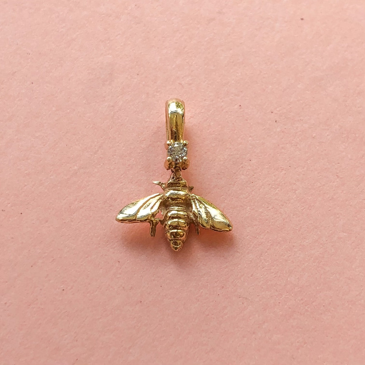 Diamond Queen Bee Charm