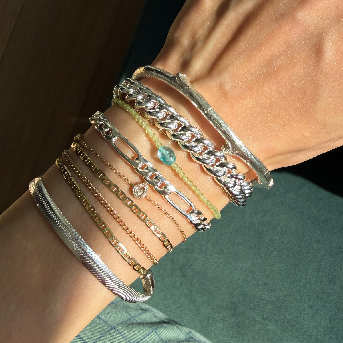 Brindle, Twine Cuff Bracelet