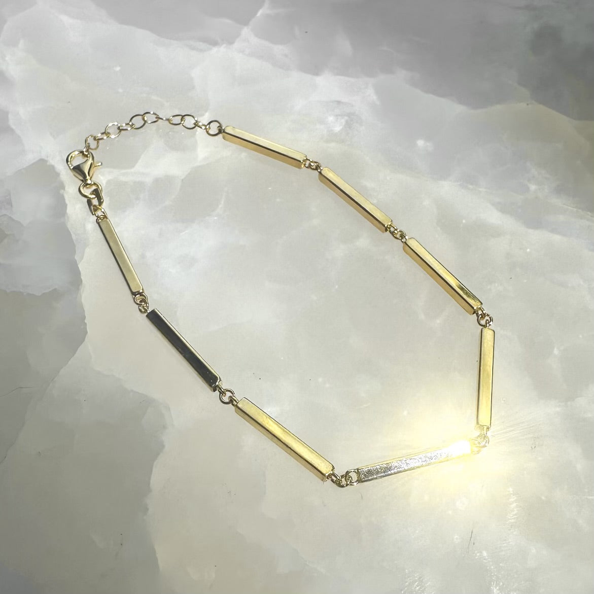 Everette, Bar Link Bracelet