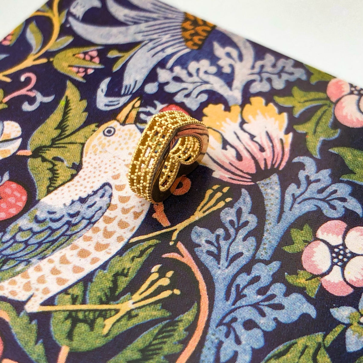 Sweetheart, Vintage Millgrain Heart Charm