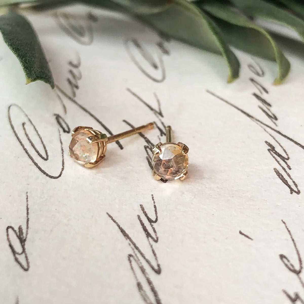 Star, Montana Sapphire Earring