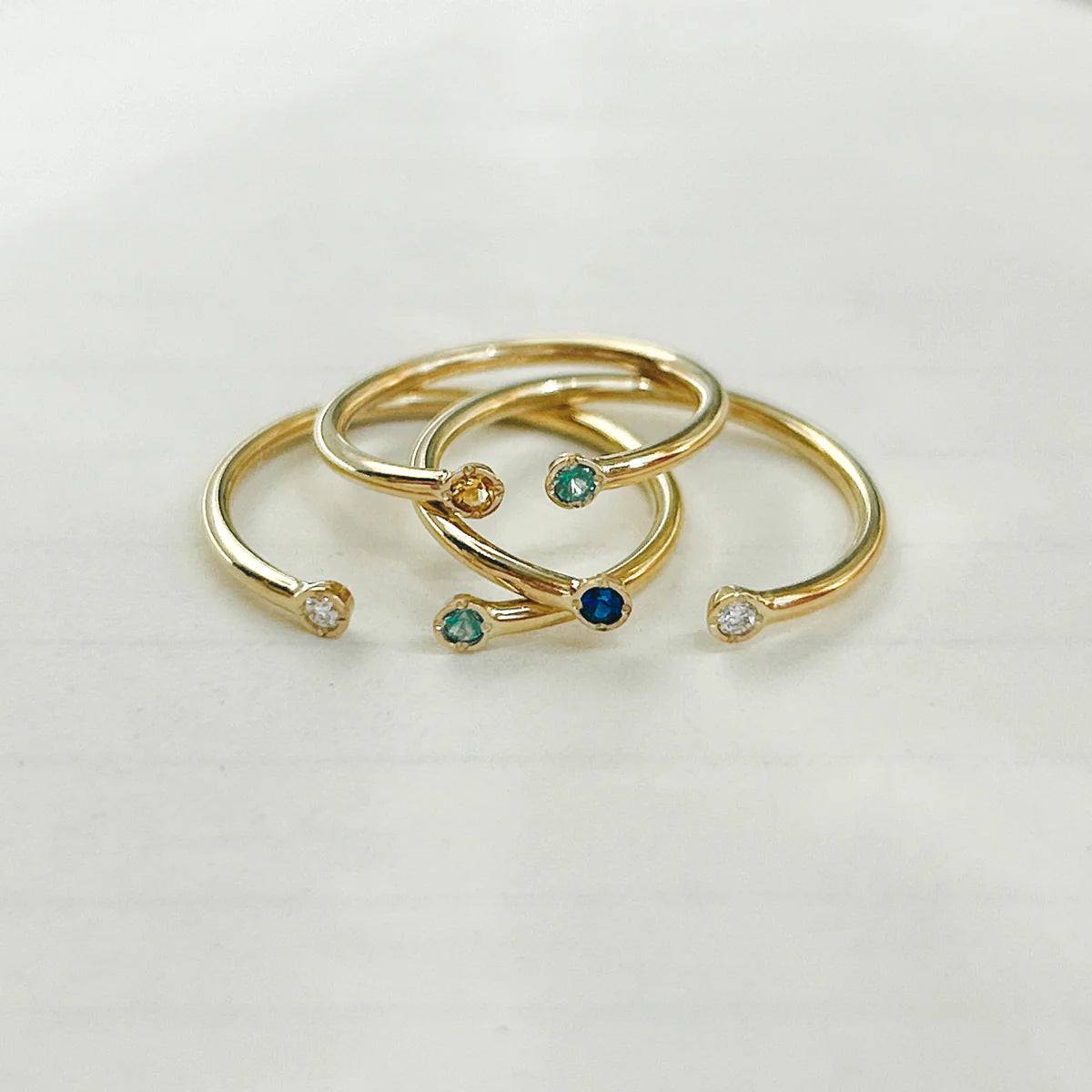 Dual Birthstone Stacker (Final Sale)