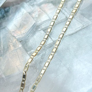 Vintage Matelot - Flat Anchor Chain Necklace