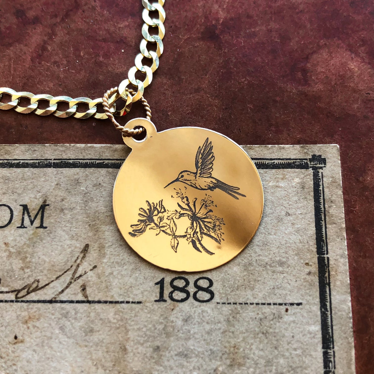 Song of the Garden, Hummingbird Pendant