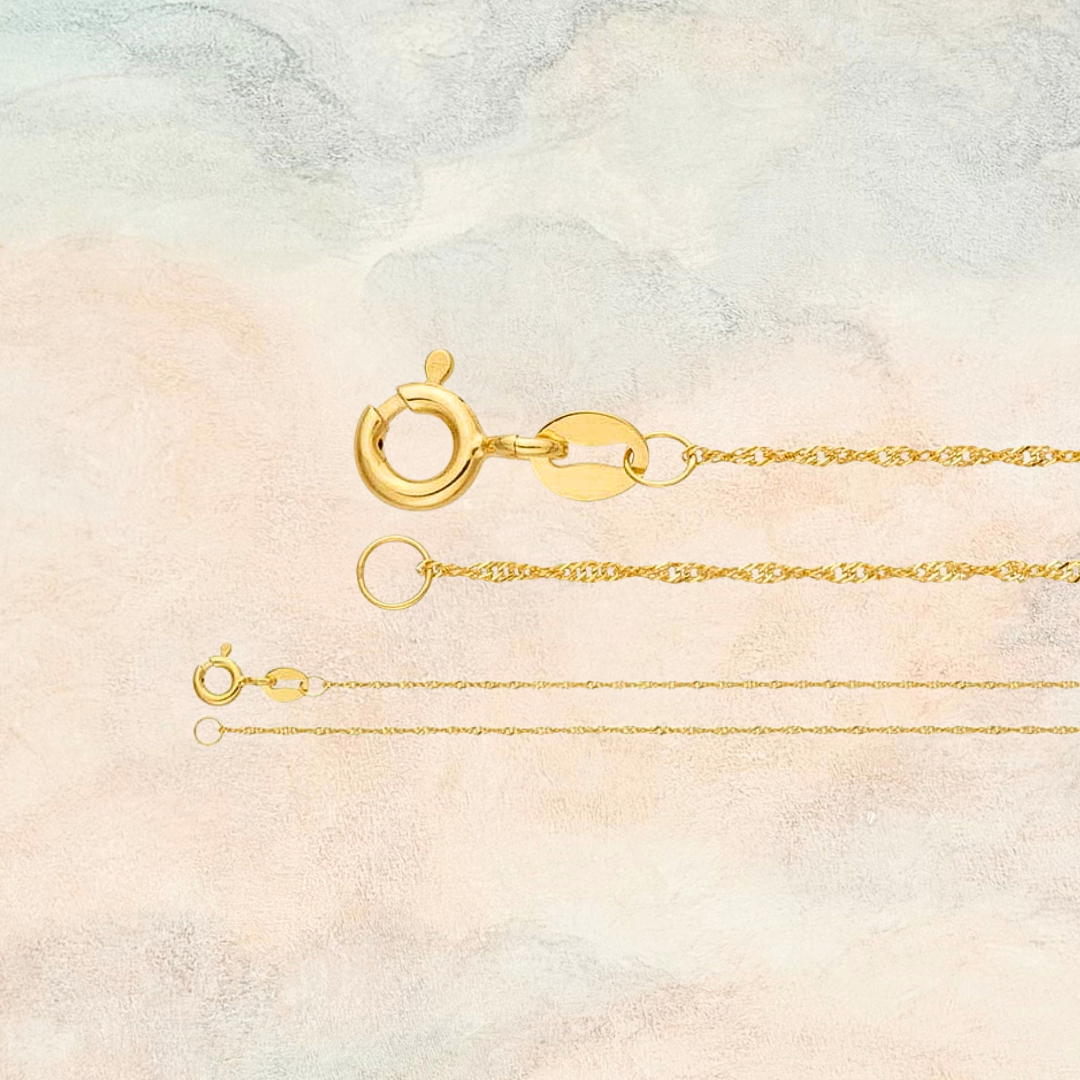 Goldspun, Ultra Fine Singapore Necklace