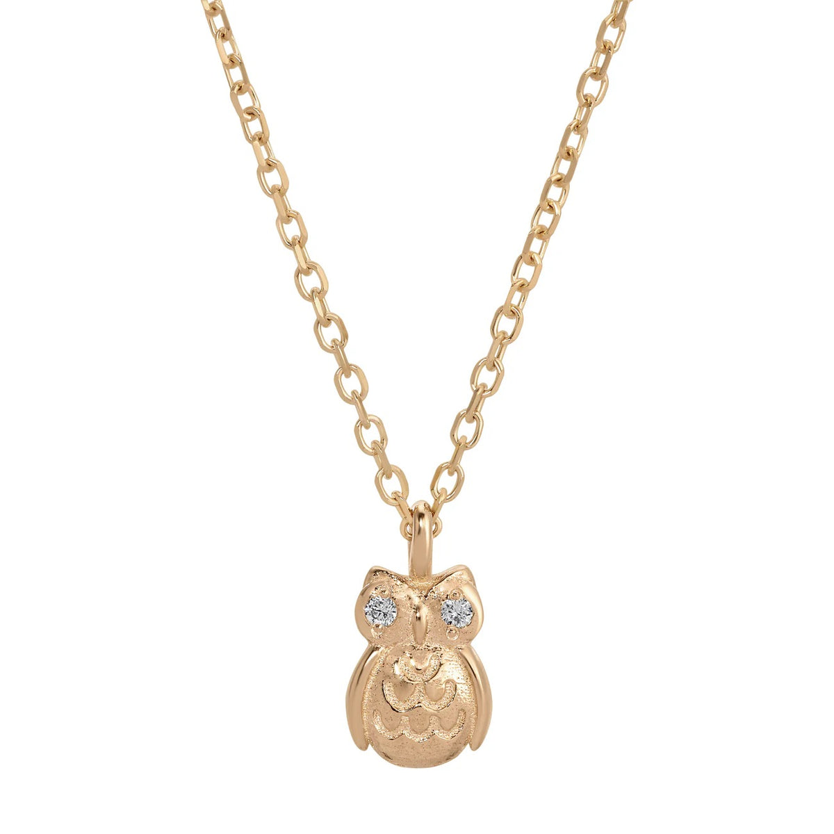 Little Owl, Diamond Necklace