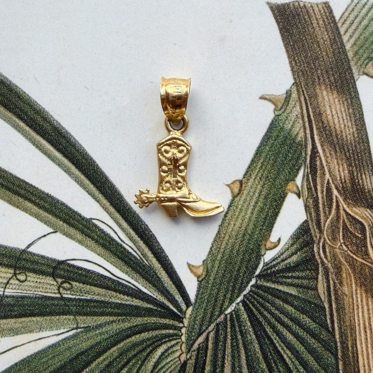 Rootin' Tootin', Vintage Boot Charm