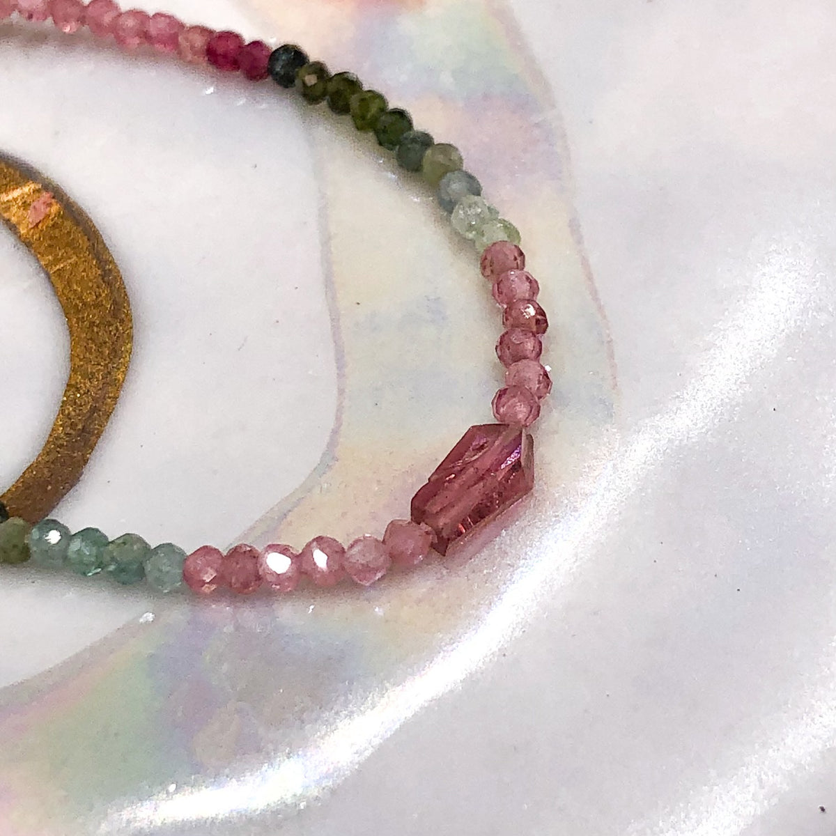 Centerstone Gemstone Bracelet