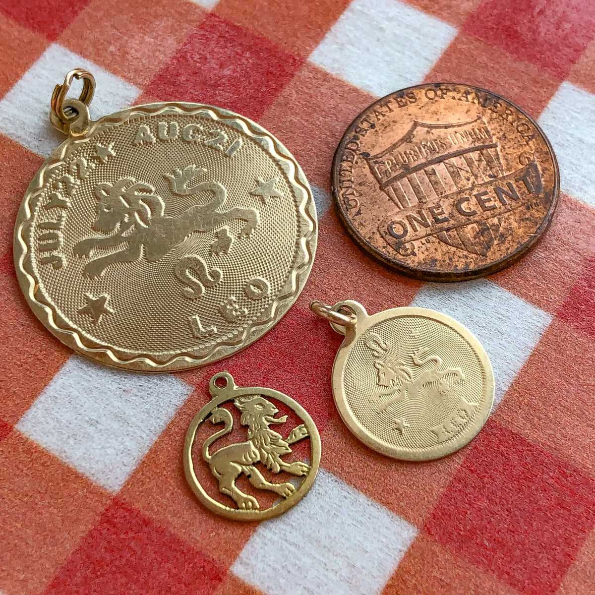 Leo, Vintage Charm/Pendants