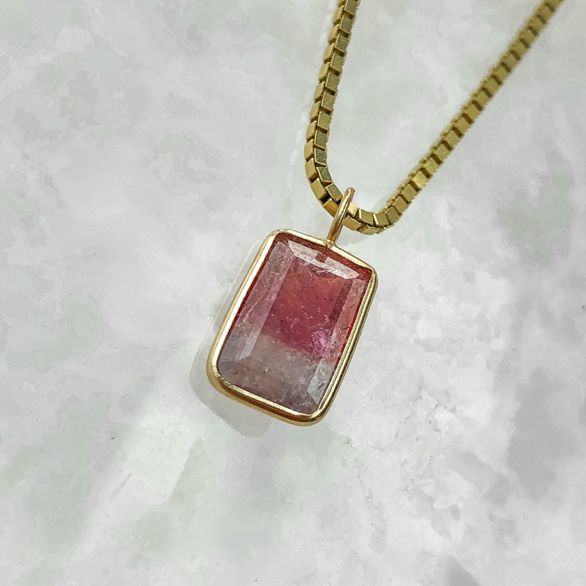 Sugar Gem, Tourmaline Necklace