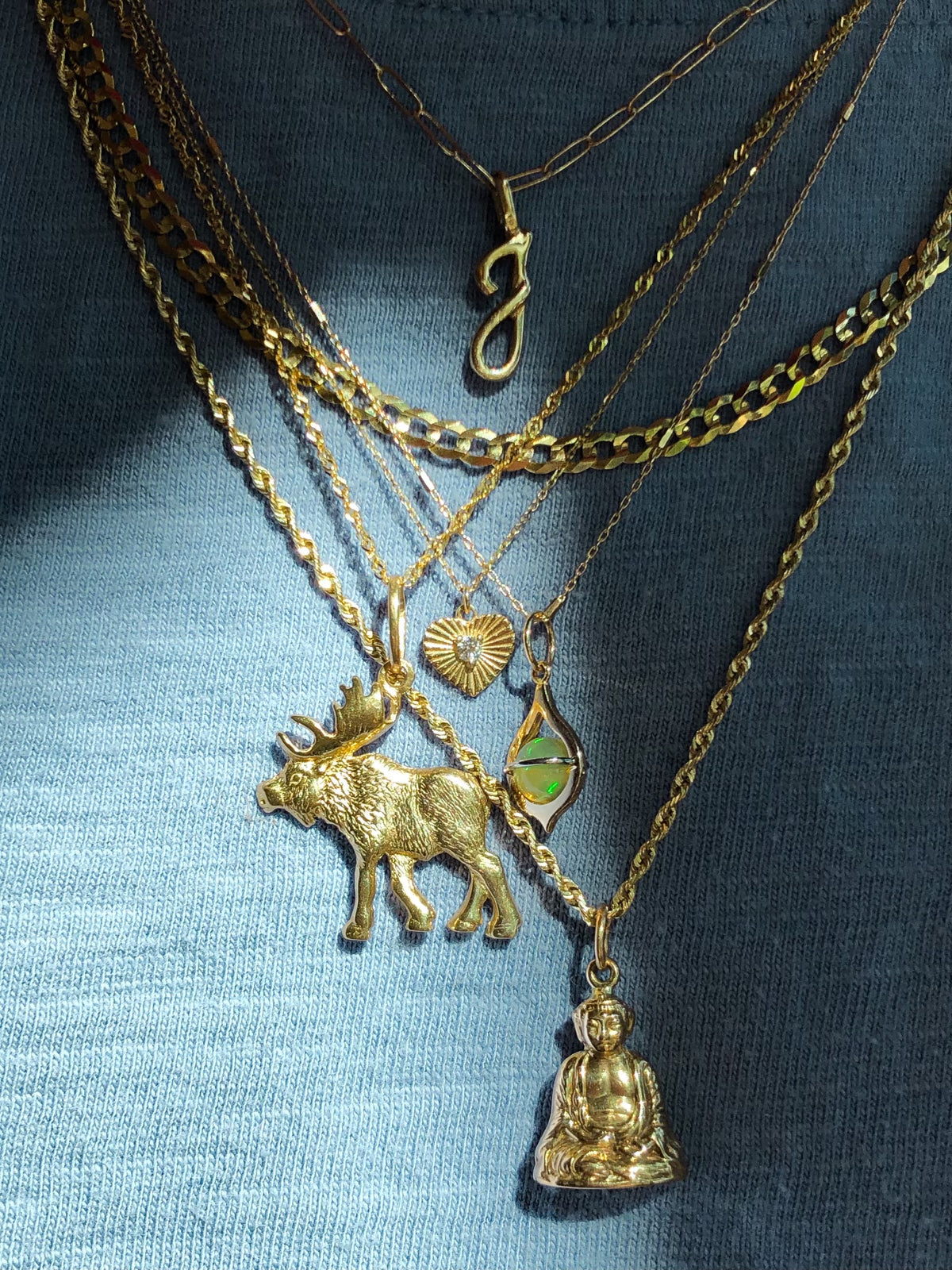 Potion, Opal Encased Pendant