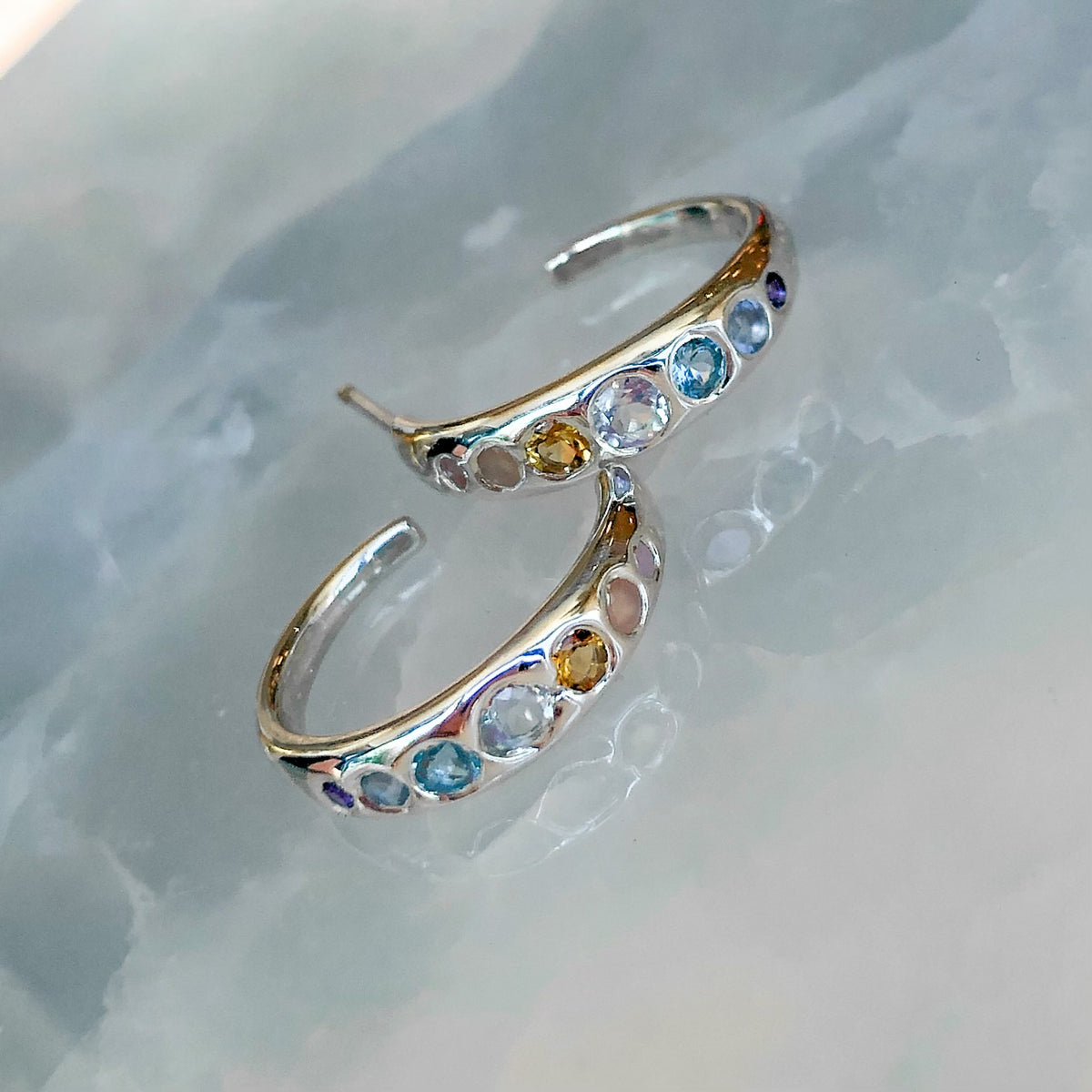 The Artist, Gemstone Hoops