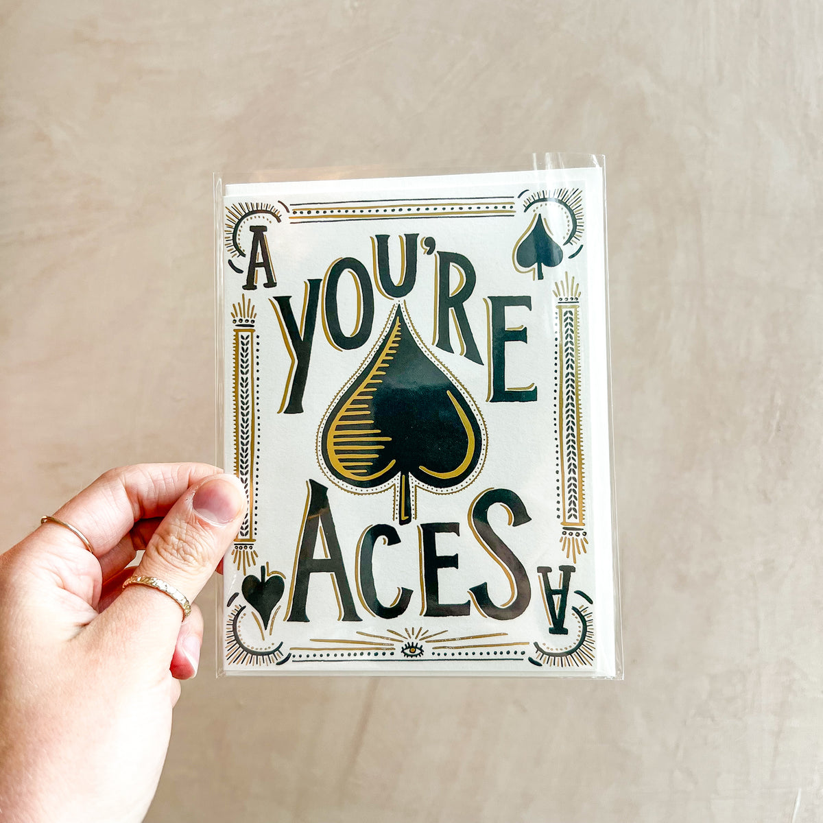 You&#39;re Aces Card