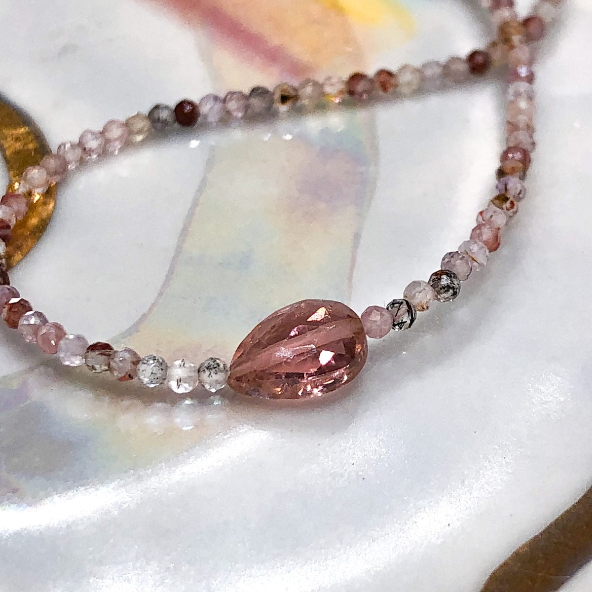 Centerstone Gemstone Bracelet