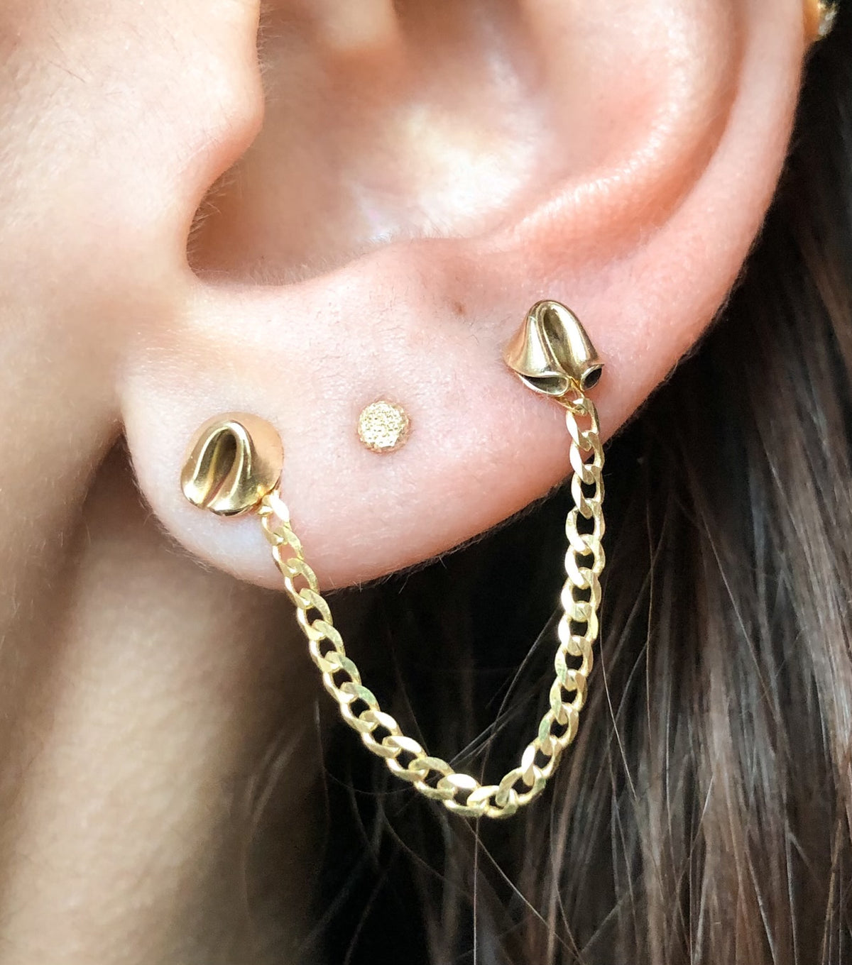 Fortune Cookie Earring