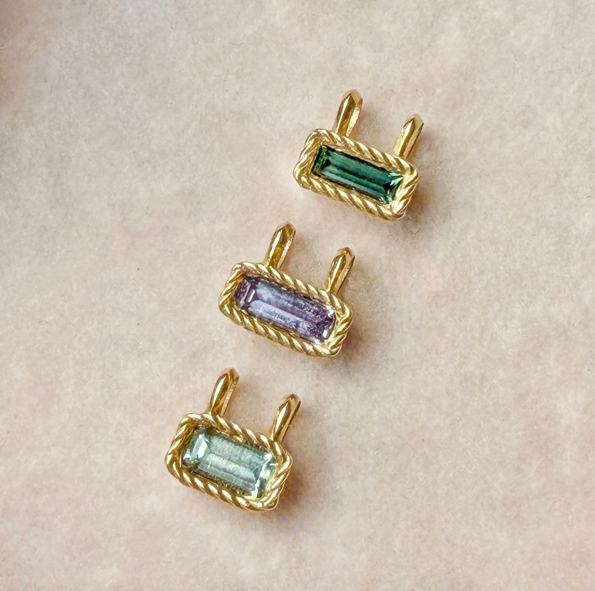 Poesy, Braided Baguette Charm