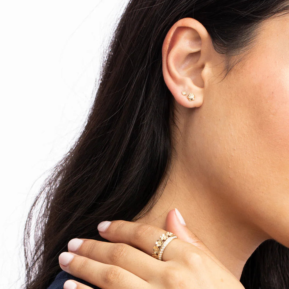 PRE-ORDER: Keeper, Petite Shell Earring