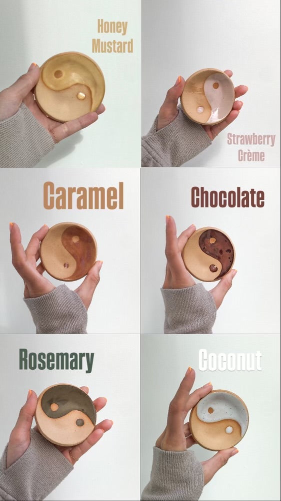 Yin Yang Ceramic Dish