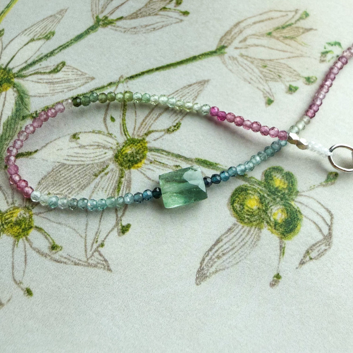 Agua de Sandía, Tourmaline Bracelet