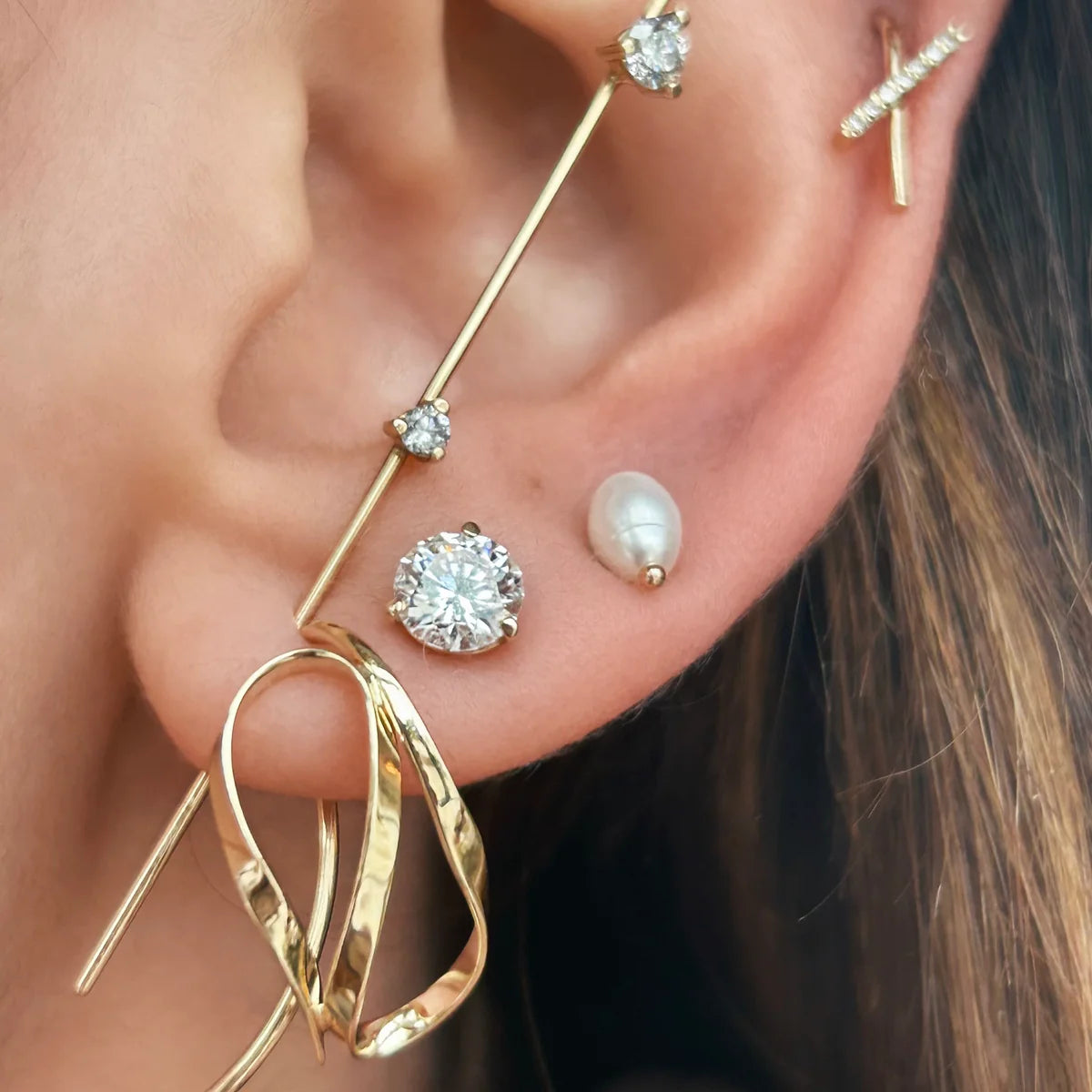 Classic Carats, Lab Grown Diamond Earrings