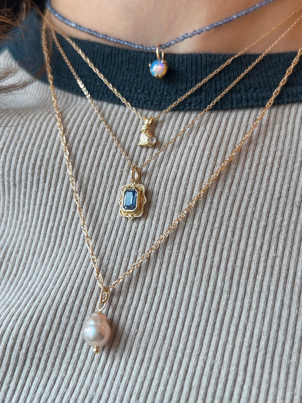 KJ, Singapore Chain Necklace