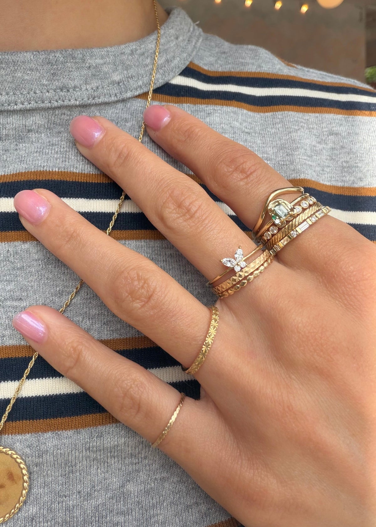 Gossamer, Lab Grown Diamond Butterfly Ring