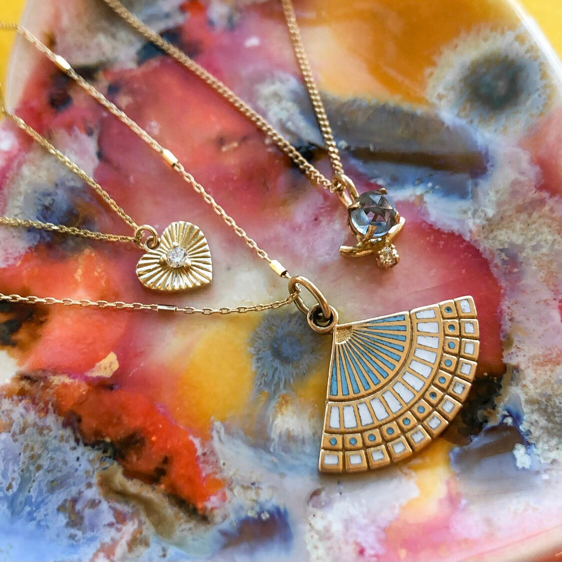 Aspect, Montana Sapphire Necklace