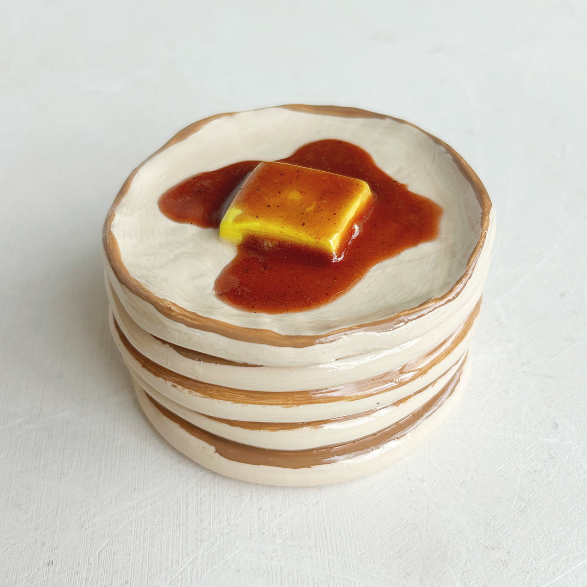 Pancake Trinket Jar