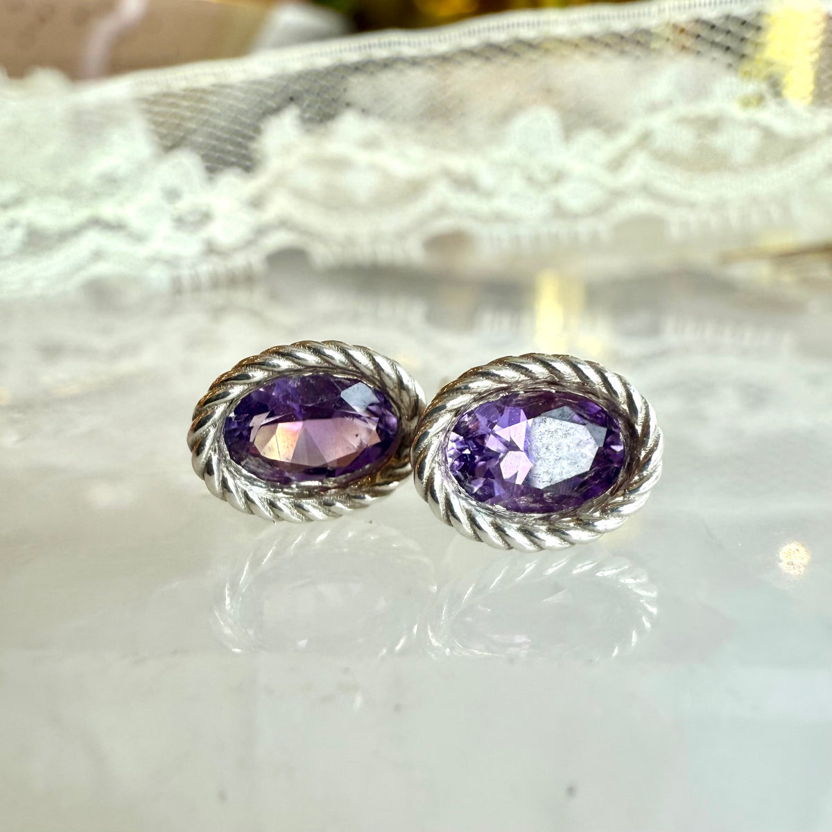 Stellar, Braided Sterling Silver Earrings