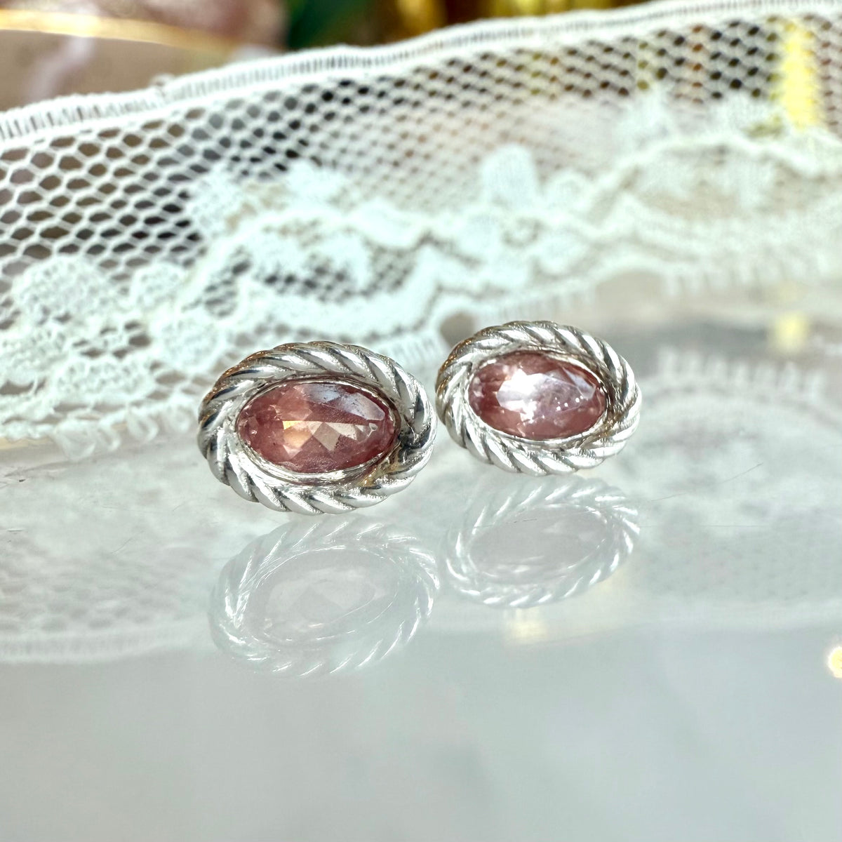 Stellar, Braided Sterling Silver Earrings