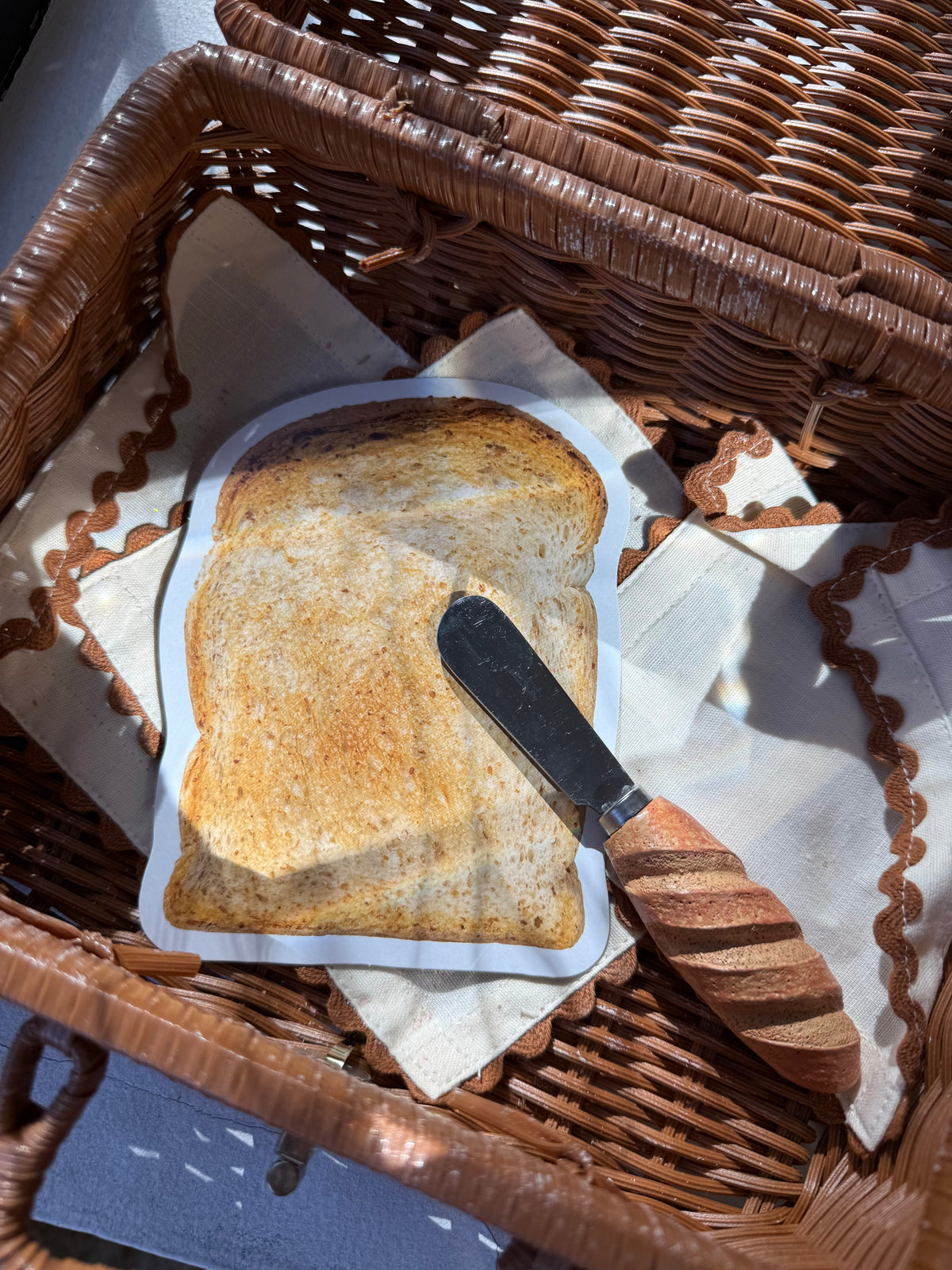 Loaf Letters, Bread Greeting Postcard