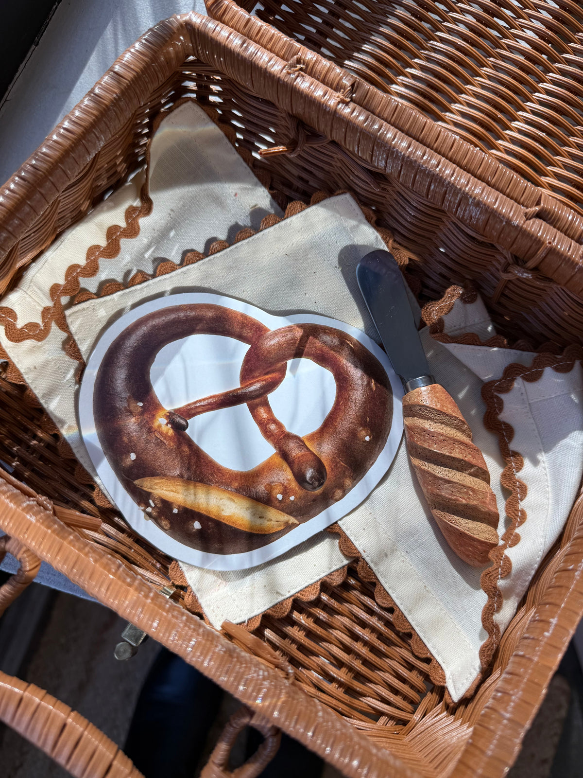 Loaf Letters, Bread Greeting Postcard