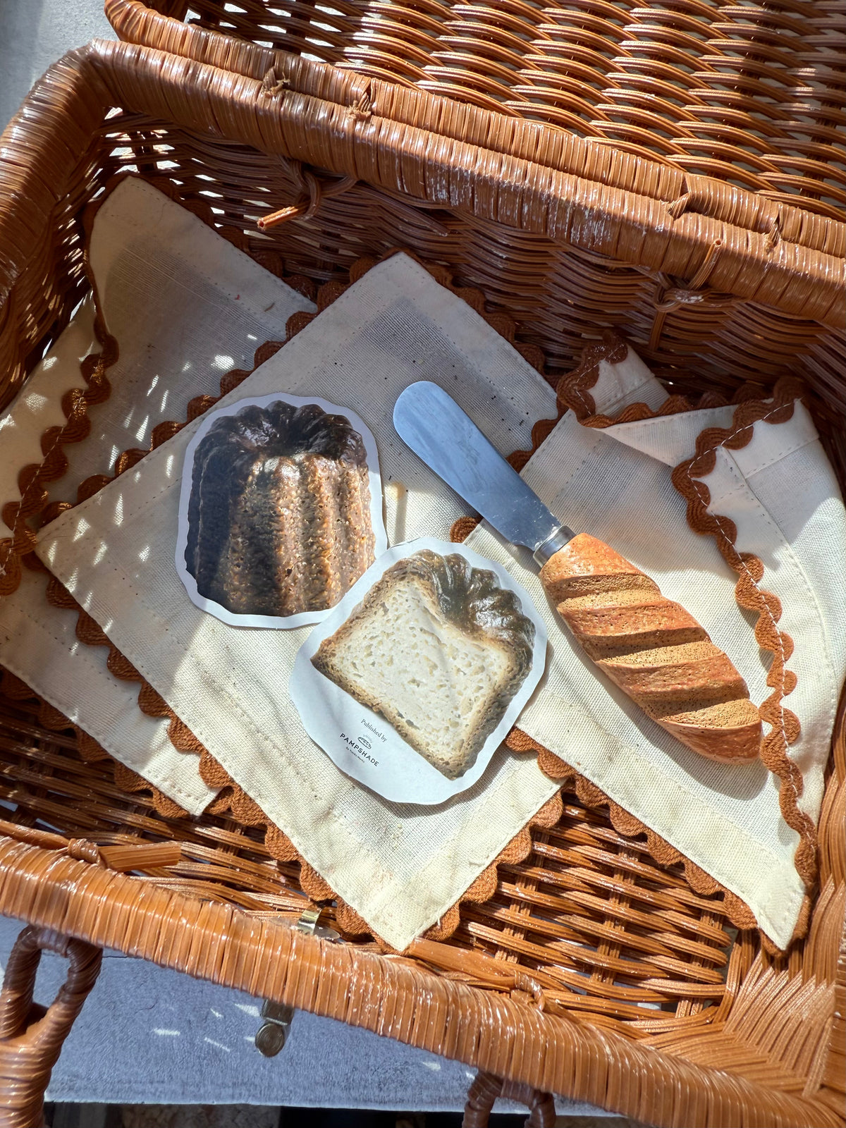 Loaf Letters, Bread Greeting Postcard