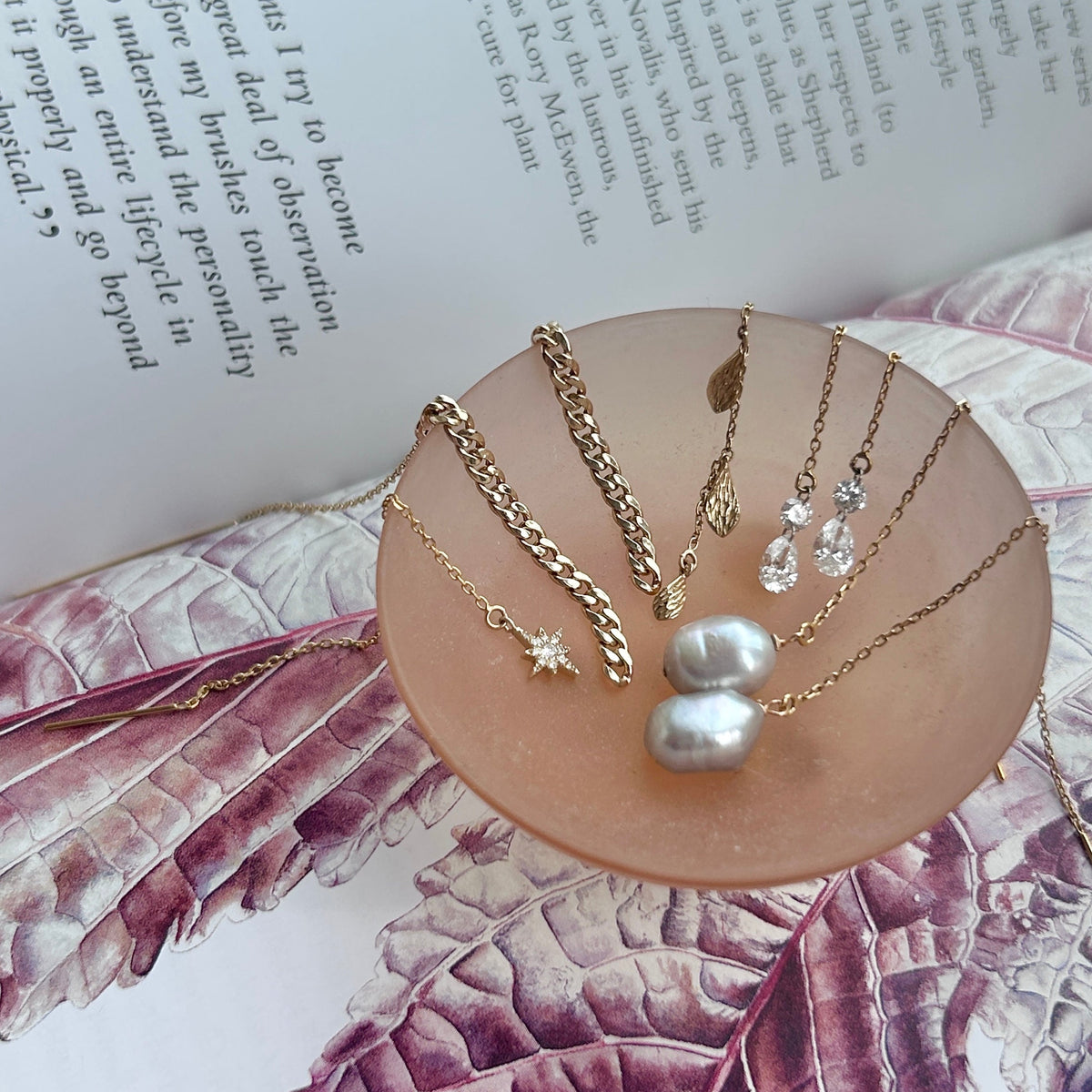 Maeve, Lab Grown Diamond Drop Threader