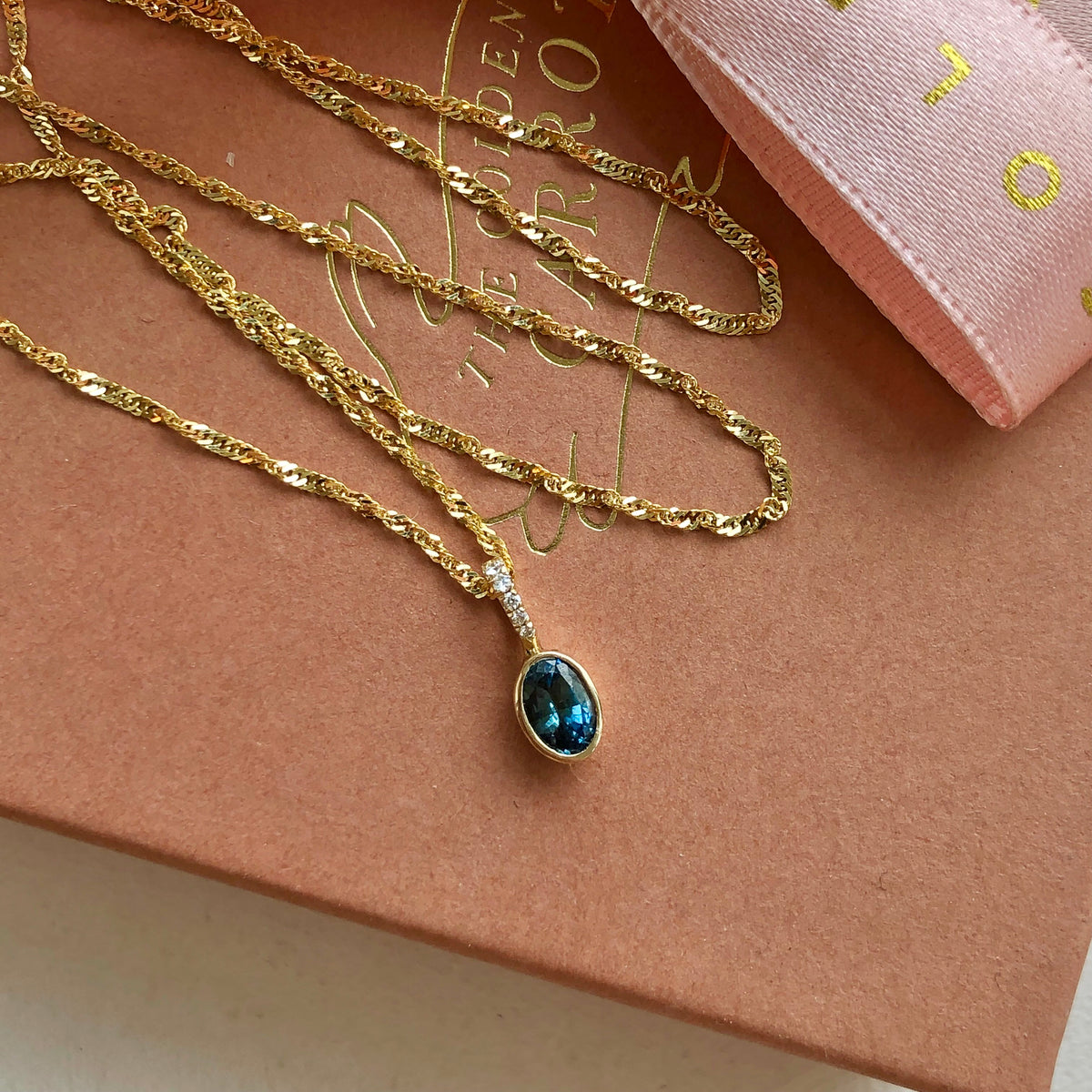 Esmeralda II Sapphire Necklace
