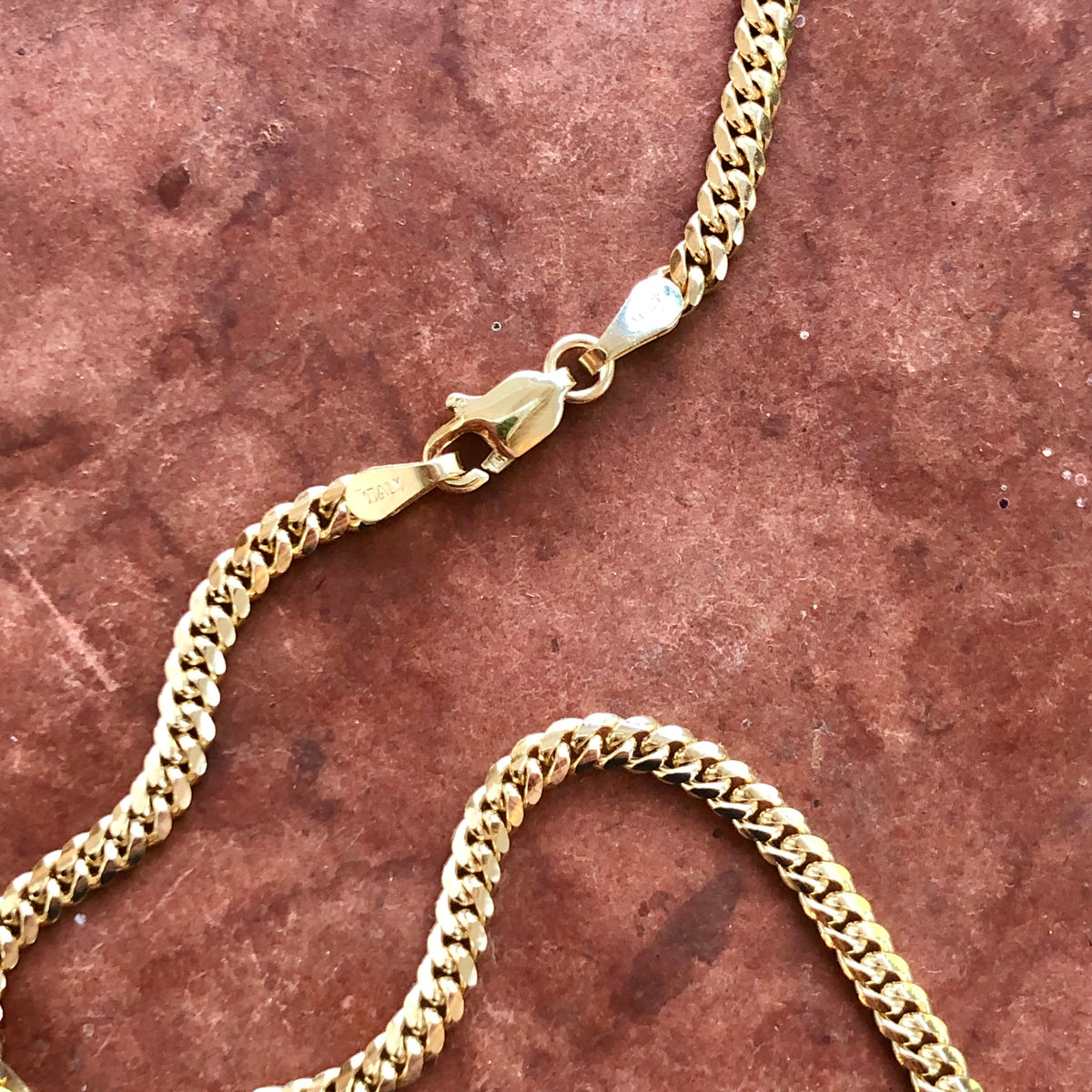 Inez, Mini Cuban Chain Necklace