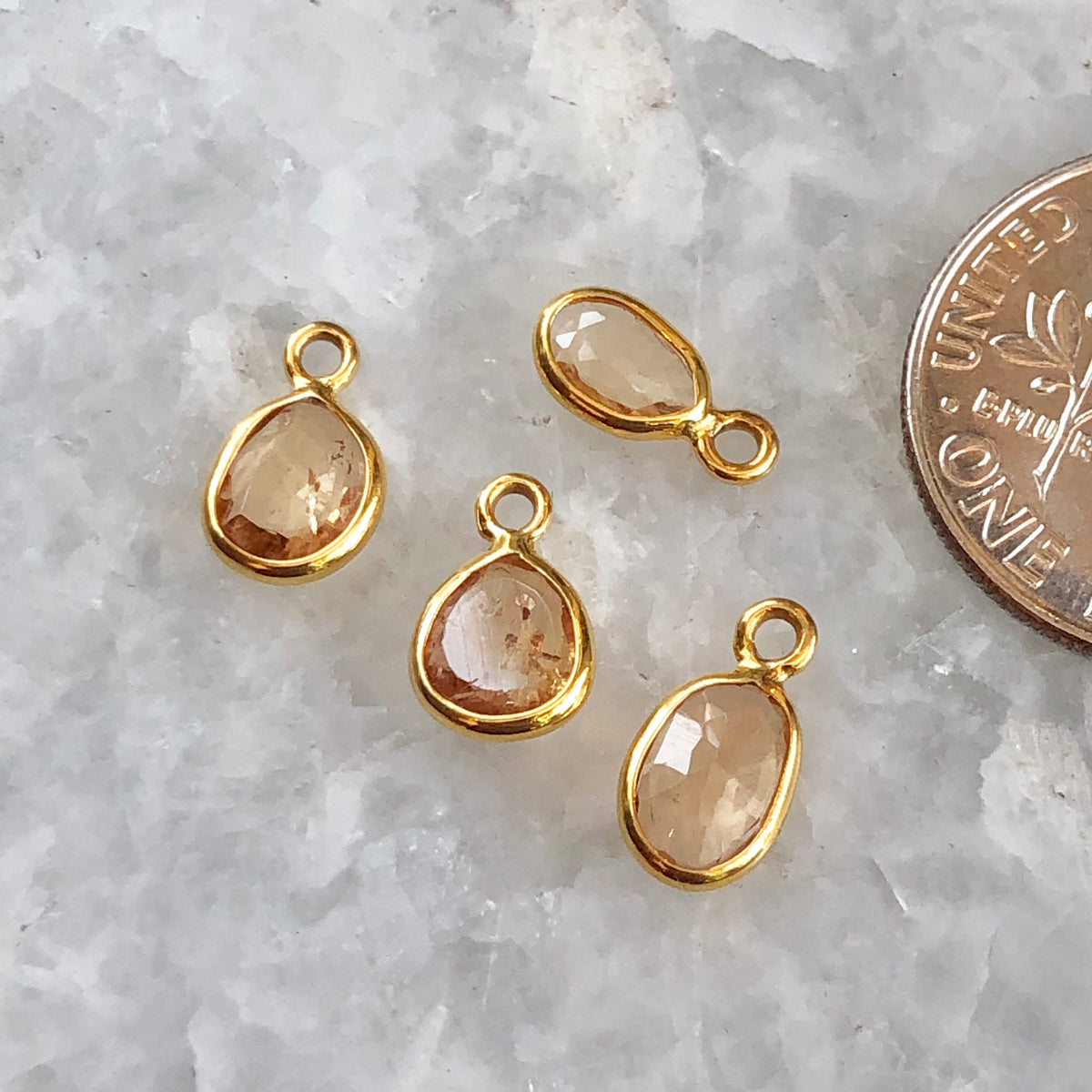 Citrine Birthstone Charm (November)
