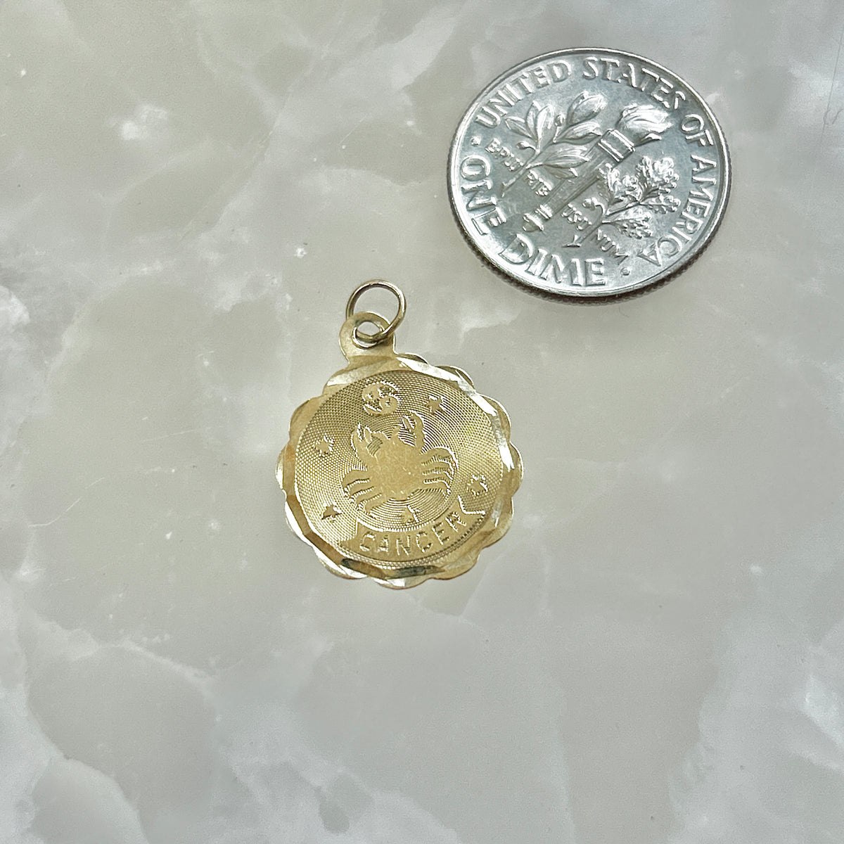 Vintage Cancer Charm/Pendants