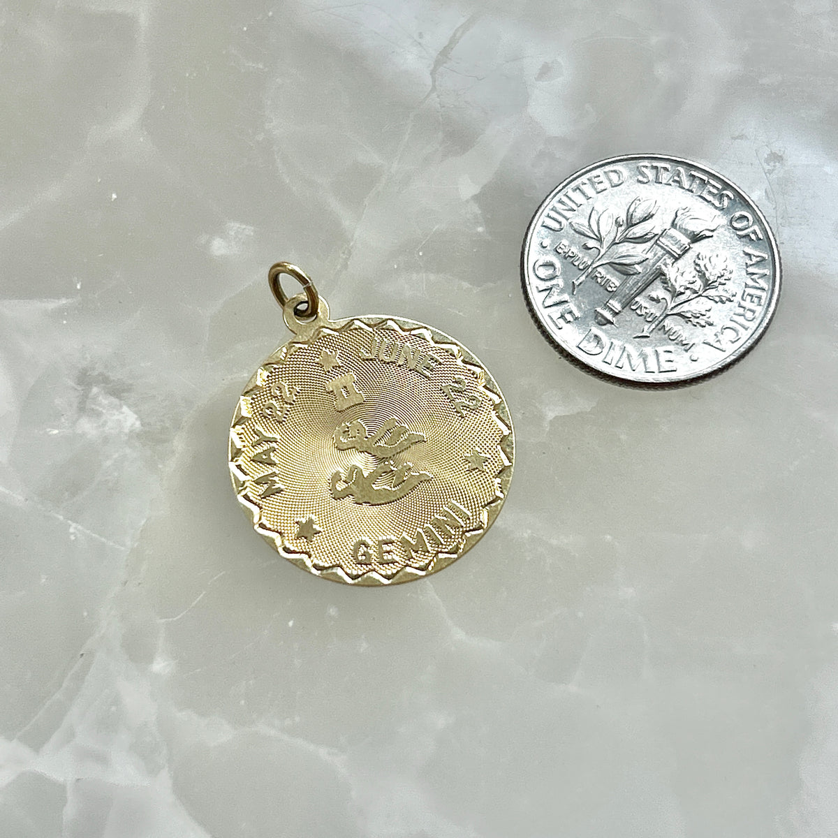 Gemini, Vintage Charm/Pendants