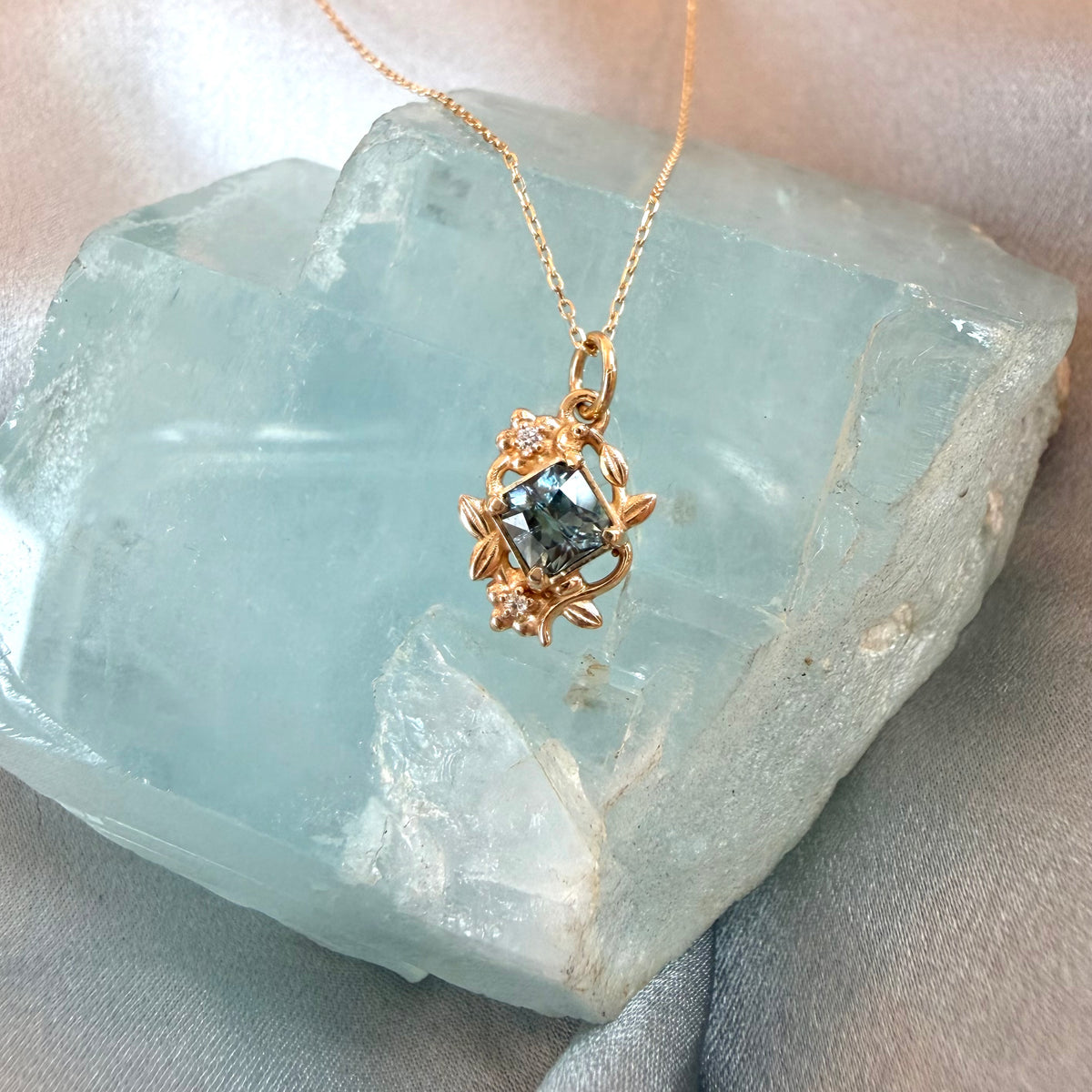 Queen's Best, Sapphire or Tanzanite Necklace